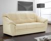 Cavadore 3-Sitzer Savana / 3er Ledersofa mit Federkern im klassischen Design / 198 x 90 x 90 / Echtleder Schwarz Bild 3