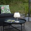 MARELIDA LED Außen-Tischleuchte LED Solar Tischleuchte H: 28cm 3 Helligkeitsstufen für Terrasse Balkon, LED Classic, warmweiß (2100K bis 3000K) Bild 2