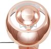 'Senette' Tischlampe Kupfer Metall 44 cm runder Schirm Kabel mit Schalter Industrie Look Bild 5