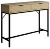 Schminktisch Lennox Eiche 100 x 75 cm mit 2 Schubladen Vicco Bild 4
