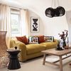 Atmosphera - Couchtisch Sohan - Metall - schwarz D. 49 cm - Schwarz Bild 2