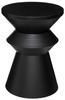 Atmosphera - Couchtisch Sohan - Metall - schwarz D. 49 cm - Schwarz Bild 1