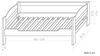 Einzelbett/GästebettEasy Premium Line K1/s Voll, 90x190 cm Buche Vollholz massiv Natur Bild 2