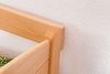 Einzelbett/GästebettEasy Premium Line K1/s Voll, 90x190 cm Buche Vollholz massiv Natur Bild 5