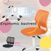 FurnitureR Esszimmer-Drehstühle, 1PC Küchenstuhl, gepolsterter Stuhl, Drehstuhl, bequemer Stuhl mit Rädern, Rückenlehne, armloser Stuhl für Esszimmer, Wohnzimmer, Lila Bild 5
