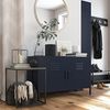 loft24 Sideboard Bradford, Spint Schrank aus Metalll mit 2 Türen Bild 2