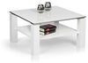 Möbel-Eins RABEA Couchtisch, Material Dekorspanplatte, weiss Hochglanz Bild 1