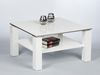 Möbel-Eins RABEA Couchtisch, Material Dekorspanplatte, weiss Hochglanz Bild 2