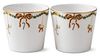 Royal Copenhagen Starfluted Christmas Gourmetschälchen 2 Stk. Bild 1