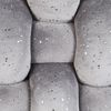 Dekokissen Ohne Muster SIRALI Samtstoff 30 x 30 cm Grau Bild 5