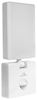 Maclean MCE516 LED Wandleuchte mit PIR Bewegungsmelder, Wandbeleuchtung Innen & Außen, Wandlampe, 10W, IP65 - Wasserfest, 800lm, 4000K Neutralweiß, Erfassungsbereich: max. 9m (Weiß) Bild 2