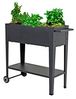 Mobiles Hochbeet VIOLETTA aus Metall in Anthrazit von GardenPleasure Bild 4