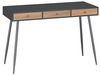 Schreibtisch Tumba 115 x 48 x 76 cm Schwarz/Walnussoptik [en. casa] Bild 3
