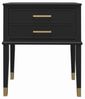 loft24 Beistelltisch Westerleigh, Beistellschrank, Nachttisch, Nachtschrank mit Schublade, Breite 60 cm Bild 3