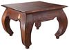 Couchtisch Akazie 60x60x40 nougat lackiert OPIUM #612 Bild 1