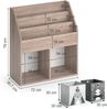 Kinderregal Luigi Sonoma 72 x 79 cm mit 2 Faltboxen opt. 2 Vicco Bild 3