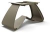 W-Gestell Metall Effektfinish Titan für Ausziehtische von 180-300 cm Bild 2