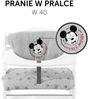 Hauck Sitzkissen Holzhochstühle Highchair Pad Deluxe,Kompatibel Alpha+,Beta+Bauähnlichen Modellen,Maschinenwaschbar,Einfache Befestigung Klettverschlüssen,Mickey Mouse Grey,66778,Mickey Mouse Grau Bild 3
