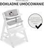 Hauck Sitzkissen Holzhochstühle Highchair Pad Deluxe,Kompatibel Alpha+,Beta+Bauähnlichen Modellen,Maschinenwaschbar,Einfache Befestigung Klettverschlüssen,Mickey Mouse Grey,66778,Mickey Mouse Grau Bild 5