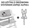 Hauck Sitzkissen Holzhochstühle Highchair Pad Deluxe,Kompatibel Alpha+,Beta+Bauähnlichen Modellen,Maschinenwaschbar,Einfache Befestigung Klettverschlüssen,Mickey Mouse Grey,66778,Mickey Mouse Grau Bild 4