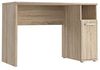 FORTE Niko Schreibtisch mit 1 Tür, Holzwerkstoff, Sonoma Eiche Dekor, B x H x T: 110 x 73 x 51 cm Bild 4