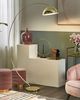 Stehlampe KAMA Metall Gold Bild 2