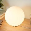 Lindby Tischleuchte Marike, Glas Weiß IP20, 1 x 15 W LED Bild 5