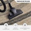 Livabliss Teppich RYE, rund, Höhe: 8 mm, Teppich In- /Outdoor Boho Jute-Optik, Balkon, Terrasse, Garten, Rund Bild 2