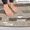 Livabliss Teppich RYE, rund, Höhe: 8 mm, Teppich In- /Outdoor Boho Jute-Optik, Balkon, Terrasse, Garten, Rund Bild 4