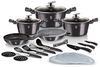 Berlinger Haus Kochen Berlinger Haus Topfset 22 Ele. Metallic Carbon Pro BH7181 Bild 1