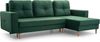 MOEBLO Ecksofa CARL, Ottomane Links als auch rechts montierbar Couch für Wohnzimmer, Schlafsofa Sofagarnitur Sofa Eckcouch L-Form Wohnlandschaft, mit Bettkasten und Schlaffunktion Bild 3