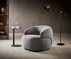 Loungesessel Nova 88x88 cm Mikrofaser Grau Bild 2