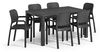 Keter Gartentisch Julie Terrassentisch Loungetisch Esstisch Tisch Gartenmöbel Bild 5