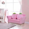 HOMCOM Sofa Kinder Erdbeersofa Bild 2