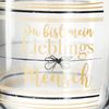 Leonardo EMOZIONE Tasse Lieblingsmensch 400ml 4er Set - A Bild 4
