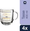 Leonardo EMOZIONE Tasse Lieblingsmensch 400ml 4er Set - A Bild 2