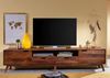 TV-Board Sheesham 220x40x48 walnuss gewachst MALMÖ 2 #123 Bild 4