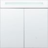 Bad Spiegelschrank LED JARAMILLO 60 cm 60 cm Schwarz Bild 5