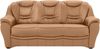 Cavadore 3-Sitzer Bansa mit Federkern / Polstercouch in Leder / 198 x 94 x 95 / Echtleder Hellbraun Bild 5