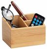 WENKO TERRA Organizer, Braun, 3 Fächer, 2er Set, Bambus Bild 4