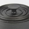 Kochtopf Gusseisen-Topf CAST, Ø 14 cm, Schwarz, Gusseisen, mit Deckel Bild 3