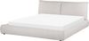 Wasserbett VINAY 180 x 200 cm Cord Helles Beige Bild 4