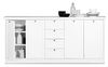 Sideboard 'LANDWOOD 52', weiß Bild 5