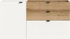 furnling Kommode Naroa, 1 Klappe, 1 Tür, 2 Schubladen, Soft-Close, Breite 120 cm, wandhängend Bild 5