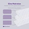 Träumeland T030722 - Matratze für Beistellbett Brise Light 88x50 cm, 2 abgerundete Seiten Bild 3
