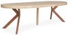 Menzzo Myriade Tisch ausziehbar, Holz, Metall, Einheitsgröße Bild 4