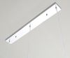 Deckenleuchte Pentola 75 cm Chrom Silberfarben Metall Bild 3