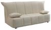 Talamo Italia - 3-Sitzer Schlafsofa Allegra, Sofa mit Trolley-Öffnung aus gepolstertem Stoff, Kissen inklusive, 100% Made in Italy, 165 x 90 x 85 cm, Beige Bild 3
