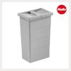 Hailo Einbaumülleimer Hailo Inneneimer 1075969 mit Deckel 10 L 226x156x350 mm 2 Henkel Bild 2