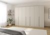 Rauch Möbel Alabama, Kleiderschrank für Schlafzimmer, Kinderzimmer, Wohnzimmer, Garderobe, Flur, 7-türig, mit Zubehör Classic, Farbe Beige, Breite 315 cm Bild 2